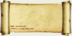 Sara Vodeničar vizit kartica